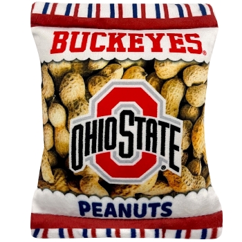 Ohio State buckeyes- Plush Peanut Bag Toy